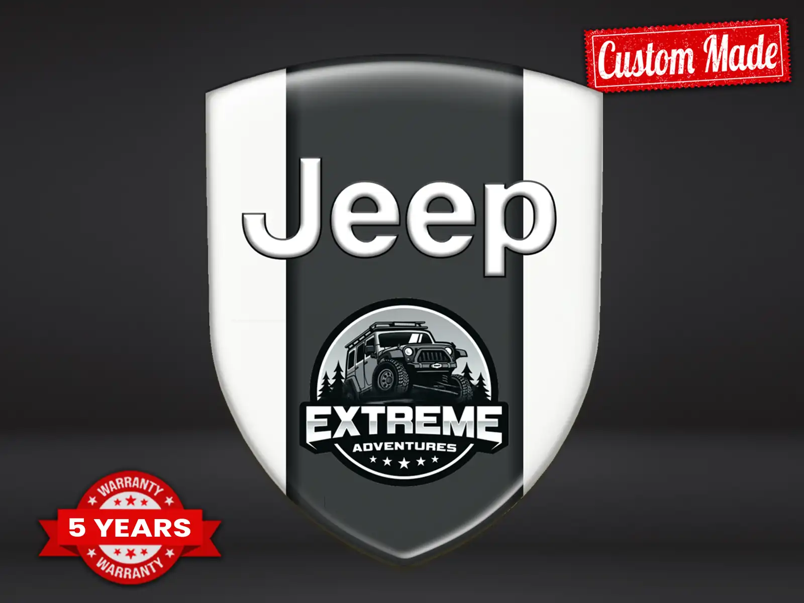 Jeep Emblemi Distintivi Auto Max Sportivi Chic Durevoli
